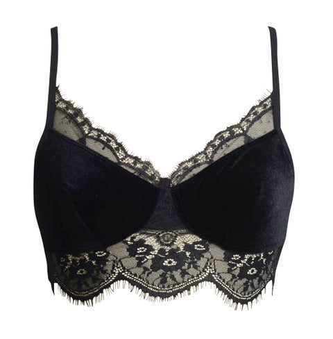 BF Velluto Lace Bralette (BK)